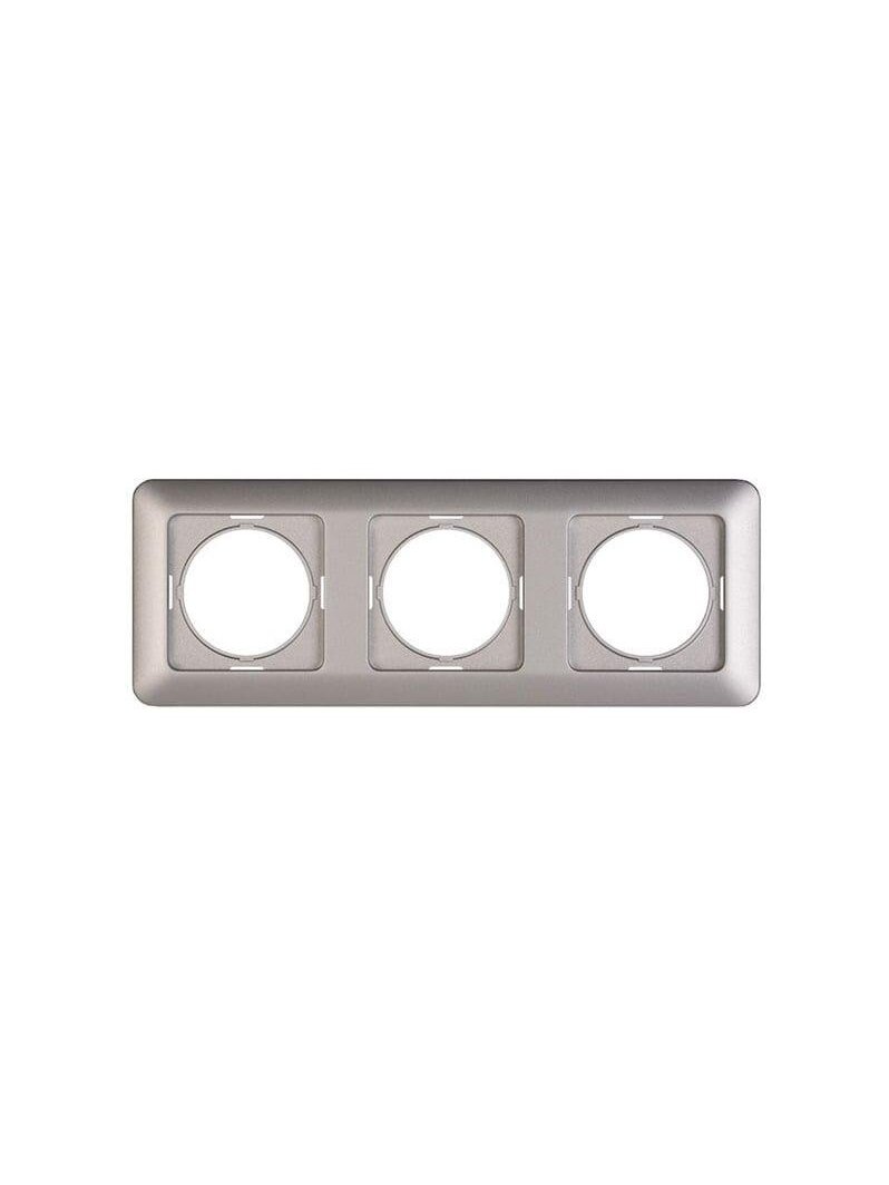 Trivietis rėmelis VILMA SL250, metalo spalvos