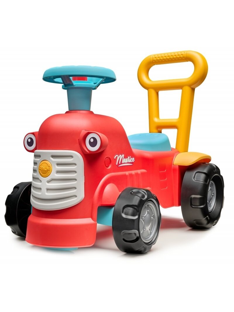 Traktorius Ride-on Red Pusher FALK Maurice nuo 1 metų