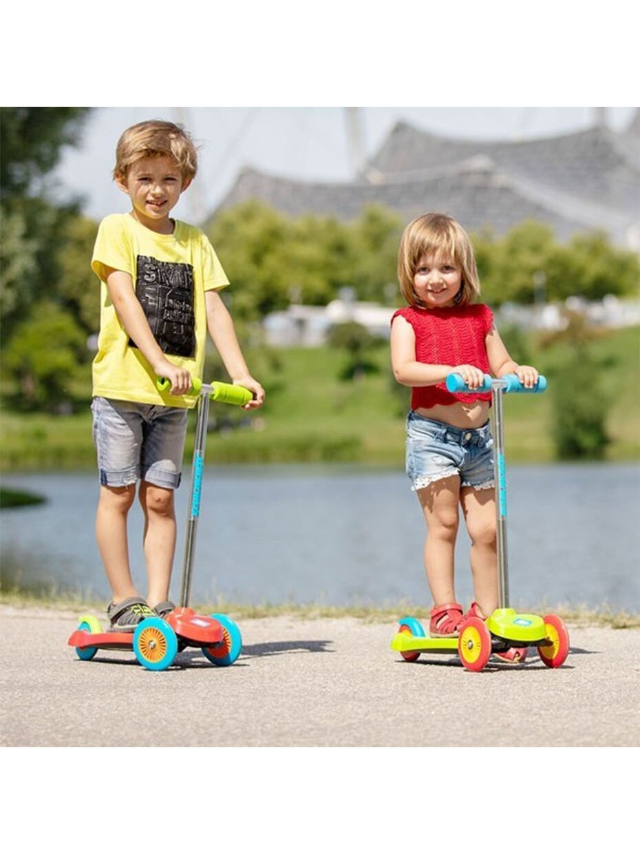 Triratis Paspirtukas Schildkrot Kids Little Raudonas 510392 8