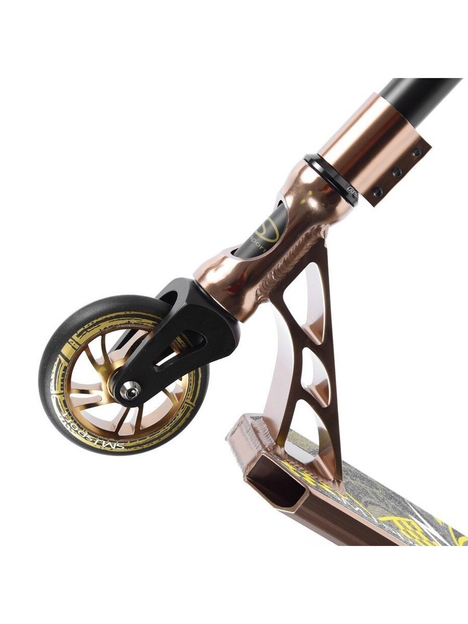 Triukinis Paspirtukas Smj Stunt STN1415 Skull Rider 6