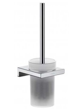 Tualeto šepetys Hansgrohe AddStoris, balta/chromo Tualeto šepetys Hansgrohe AddStoris, balta/chromo