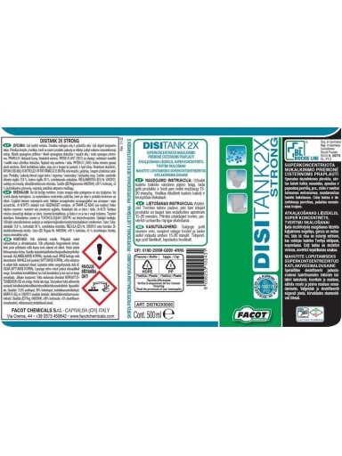 Tualeto bakelių valiklis 500 ml, DISITANK
