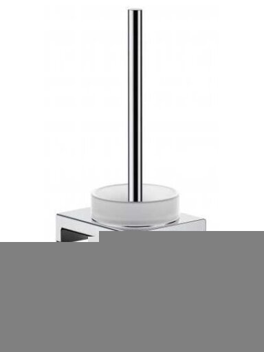 Tualeto šepetys Hansgrohe AddStoris, balta/chromo