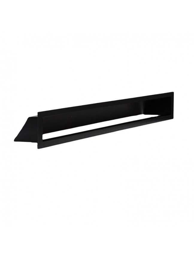 Tunelis -grotelės židinio NORDFLAM 60x380mm juodos spalvos 1