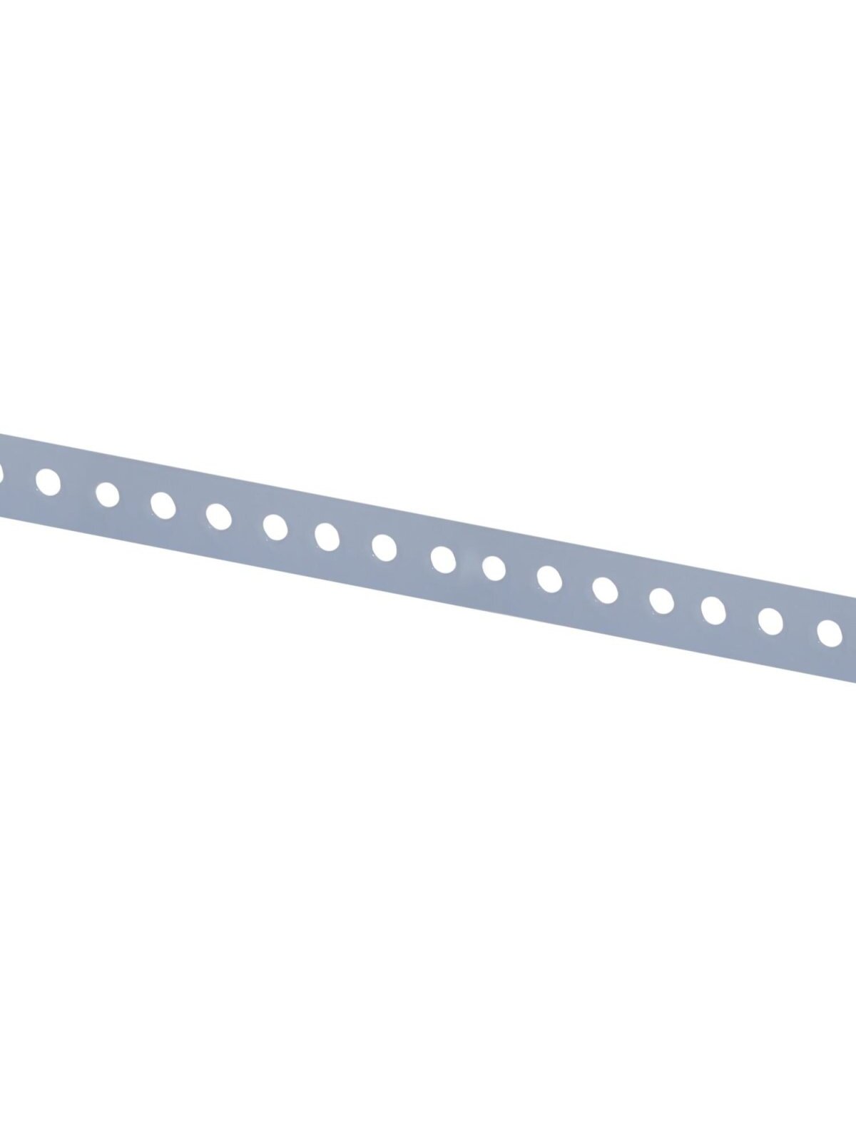 Tvirtinimo juosta, perforuota, 12 x 0.7 mm, 3 m, pilka 1