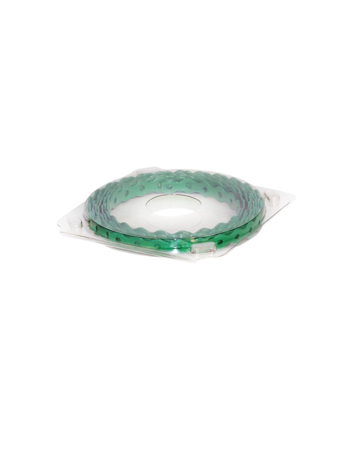 Tvirtinimo juosta, perforuota, 12 x 0.7 mm, 3 m, žalia