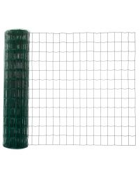 Tvoros tinklas, virintas, 1200 mm, 75x100 mm, ø2,2 mm, 25 m, ZN+RAL6005 (žolės žalia) Tvoros tinklas, virintas, 1200 mm, 75x100 mm, ø2,2 mm, 25 m, ZN+RAL6005 (žolės žalia)