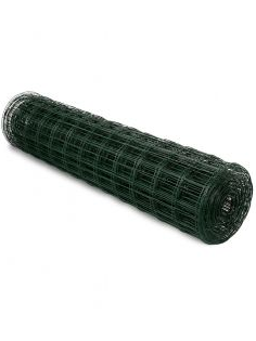 Tvoros tinklas, virintas, 1200 mm, 75x100 mm, ø2,2 mm, 25 m, ZN+RAL6005 (žolės žalia) 1