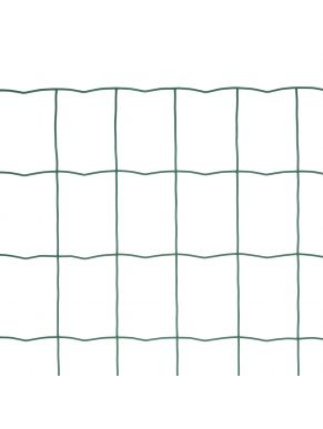 Tvoros tinklas, virintas, 1200 mm, 75x100 mm, ø2,2 mm, 25 m, ZN+RAL6005 (žolės žalia) 2