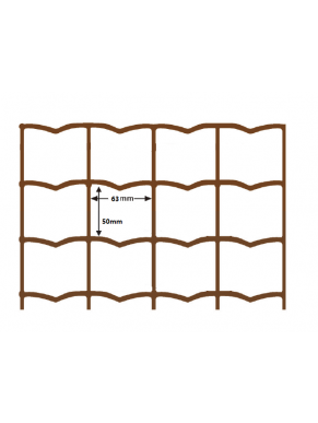 Tvoros tinklas, virintas, 2000 mm, 50x63 mm, ø3 mm, 25 m, ZN+RAL6005 (žolės žalia) 2 Tvoros tinklas, virintas, 2000 mm, 50x63 mm, ø3 mm, 25 m, ZN+RAL6005 (žolės žalia) 2