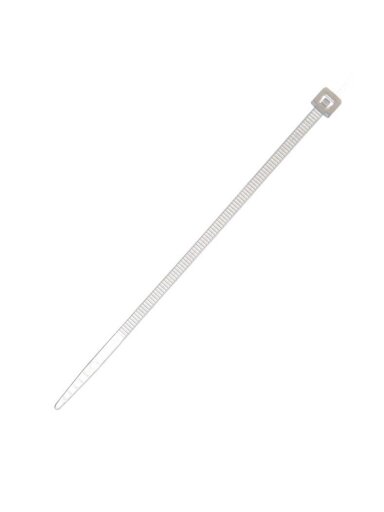 Tvirtinimo dirželis Elematic, 3,5 x 370 mm, baltas
