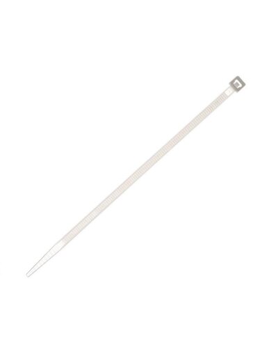 Tvirtinimo dirželis Elematic, 4,5 x 160 mm, baltas