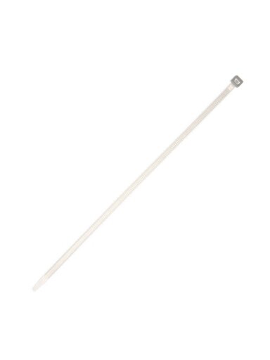 Tvirtinimo dirželis Elematic, 7,5 x 365 mm, baltas