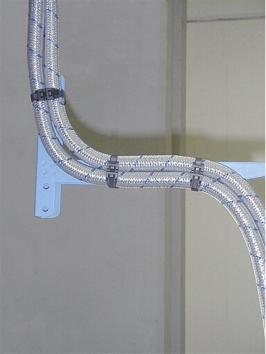Tvirtinimo dirželis Elematic, 8.8 x 290 mm, juodas