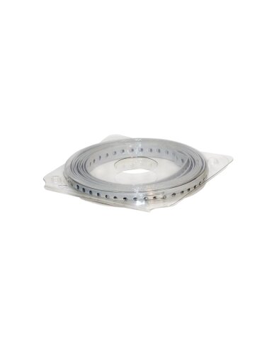 Tvirtinimo juosta, perforuota, 12 x 0.7 mm, 3 m, pilka