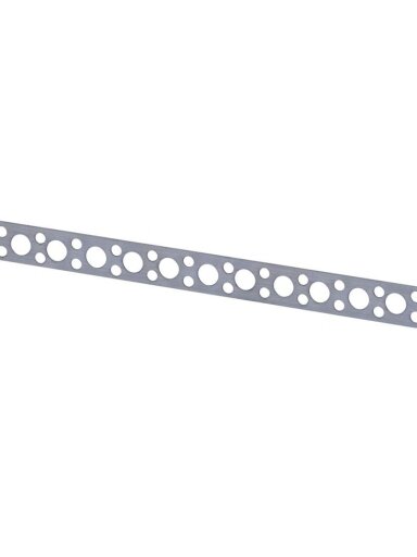Tvirtinimo juosta, perforuota, 12 x 1 mm, 10 m