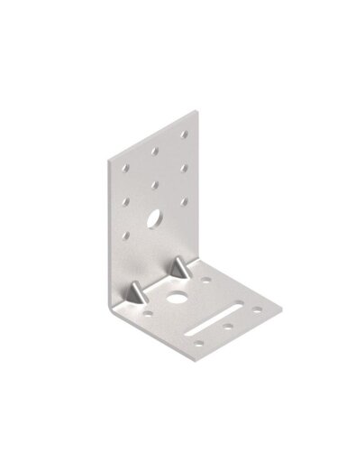 Tvirtinimo kampas, sutvirtintas 90 x 60 x 60 x 2.5 mm