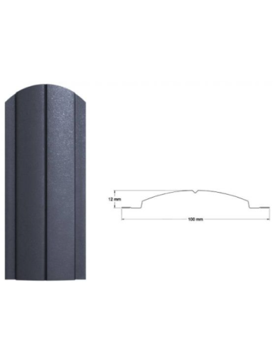 Tvoralentė SIMAS, 0,45 mm, 2xRAL7016, matinis poliesteris, 1650 mm Tvoralentė SIMAS, 0,45 mm, 2xRAL7016, matinis poliesteris, 1650 mm