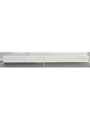 Tvoros pamatas, 250 cm x 5 cm x 20 cm