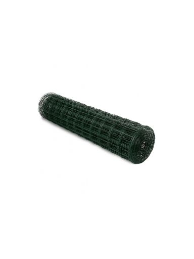 Tvoros tinklas, virintas, 1200 mm, 75x100 mm, ø2,2 mm, 25 m, ZN+RAL6005 (žolės žalia) Tvoros tinklas, virintas, 1200 mm, 75x100 mm, ø2,2 mm, 25 m, ZN+RAL6005 (žolės žalia)