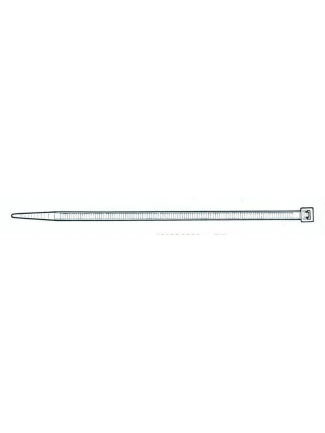 Tvirtinimo dirželis Elematic, 3,5 x 140 mm, baltas Tvirtinimo dirželis Elematic, 3,5 x 140 mm, baltas
