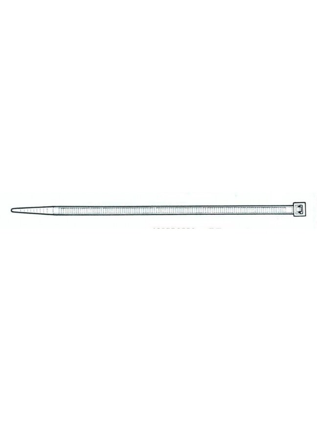 Tvirtinimo dirželis Elematic, 4,5 x 160 mm, baltas Tvirtinimo dirželis Elematic, 4,5 x 160 mm, baltas