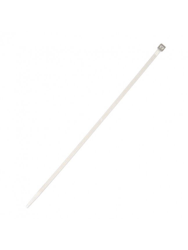 Tvirtinimo dirželis Elematic, 4,5 x 250 mm, baltas 1 Tvirtinimo dirželis Elematic, 4,5 x 250 mm, baltas 1