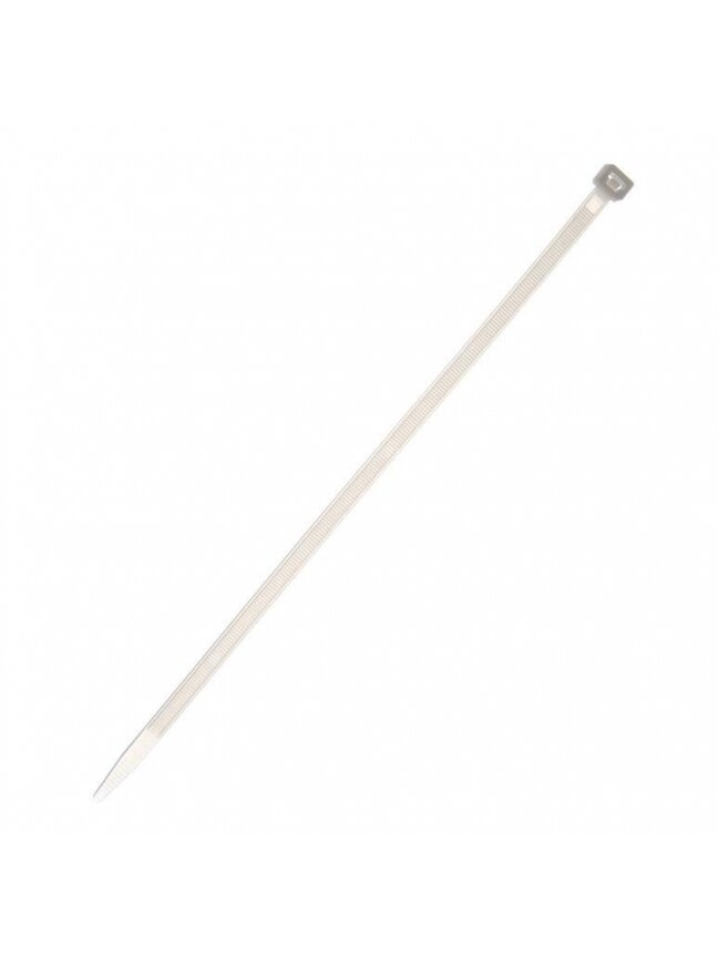 Tvirtinimo dirželis Elematic, 7,5 x 300 mm, baltas 1 Tvirtinimo dirželis Elematic, 7,5 x 300 mm, baltas 1