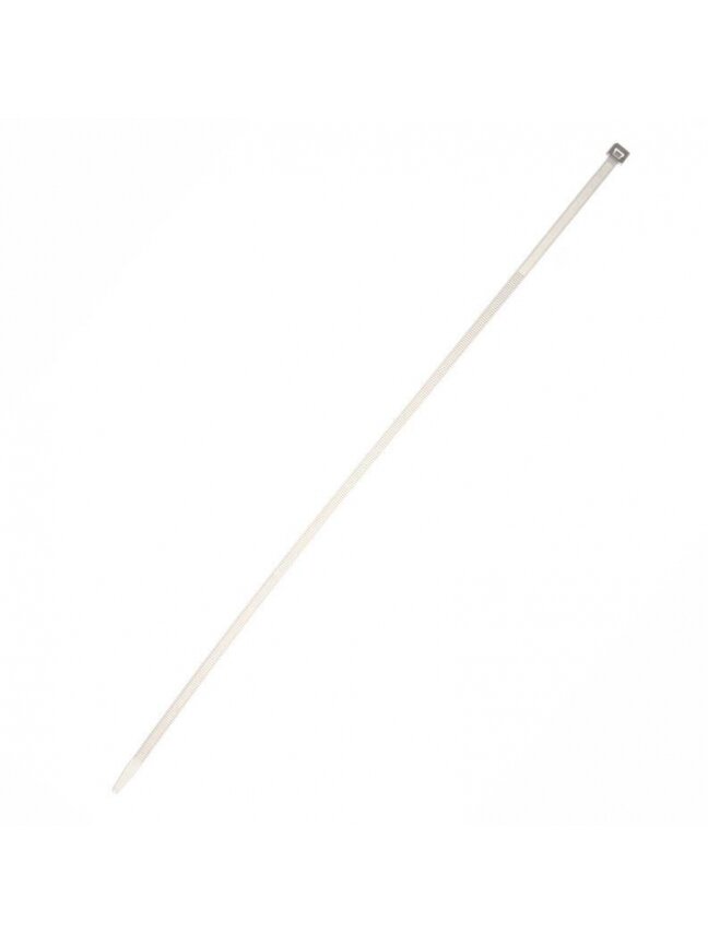 Tvirtinimo dirželis Elematic, 7,5 x 540 mm, baltas 1