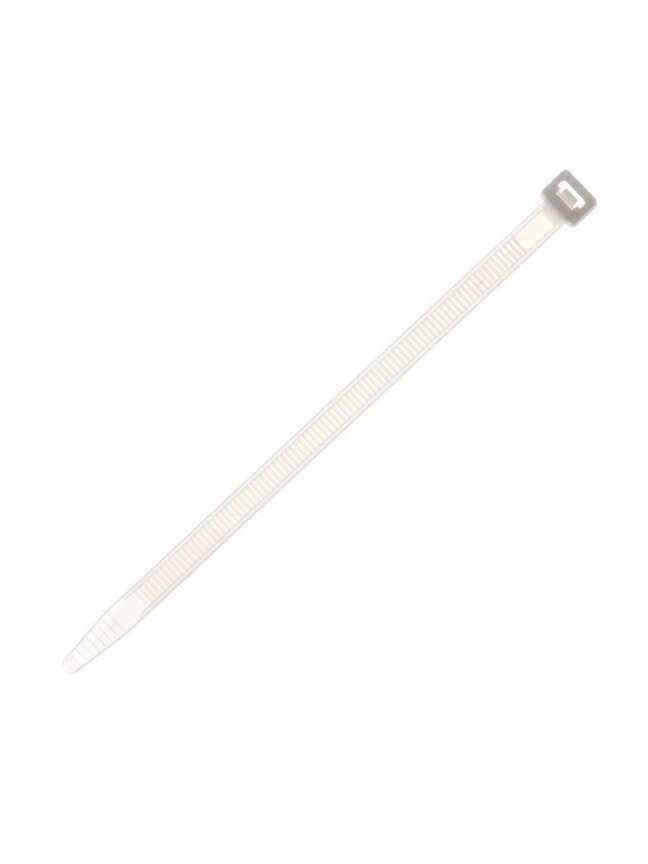 Tvirtinimo dirželis Elematic, 7,8 x 180 mm, baltas Tvirtinimo dirželis Elematic, 7,8 x 180 mm, baltas