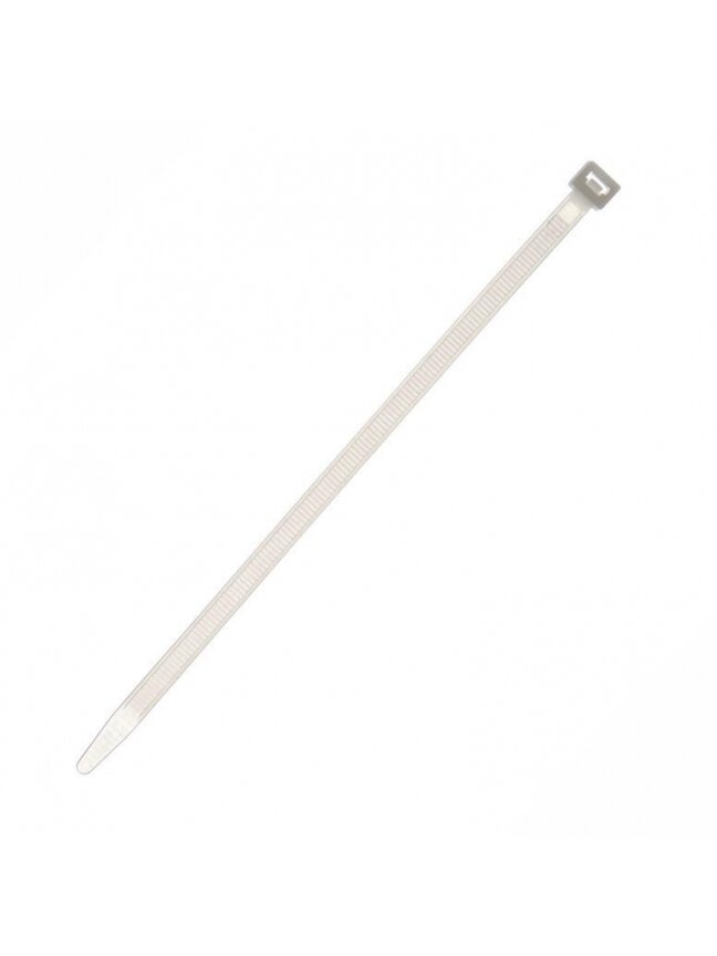 Tvirtinimo dirželis Elematic, 7,8 x 240 mm, baltas Tvirtinimo dirželis Elematic, 7,8 x 240 mm, baltas