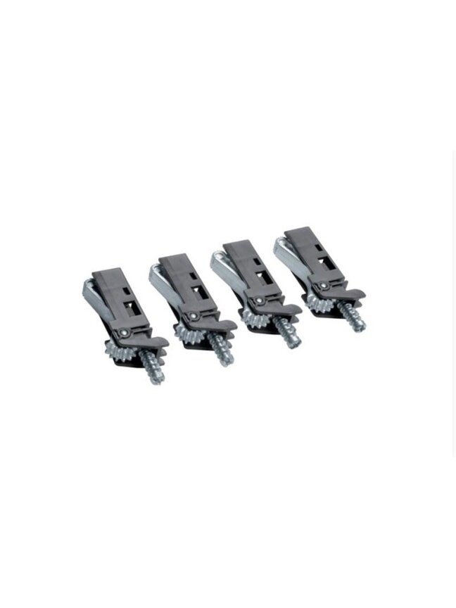 Tvirtinimo elementas skydeliams Hager VZ405N Volta, 4 vnt. Tvirtinimo elementas skydeliams Hager VZ405N Volta, 4 vnt.