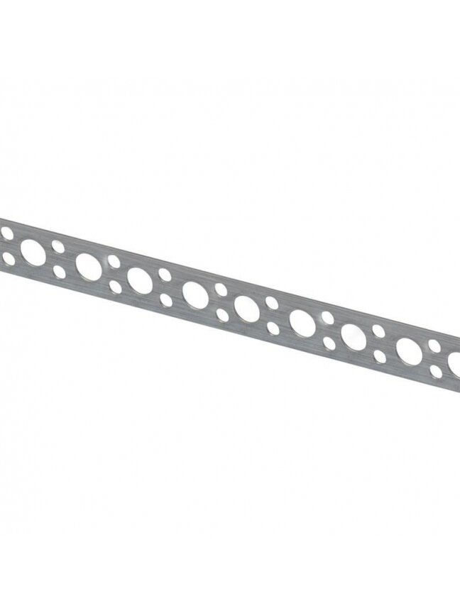 Tvirtinimo juosta, perforuota, 12 x 0.7 mm, 10 m, 5 skylių 1 Tvirtinimo juosta, perforuota, 12 x 0.7 mm, 10 m, 5 skylių 1