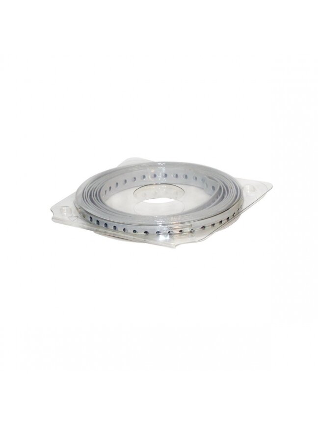 Tvirtinimo juosta, perforuota, 12 x 0.7 mm, 3 m, pilka Tvirtinimo juosta, perforuota, 12 x 0.7 mm, 3 m, pilka