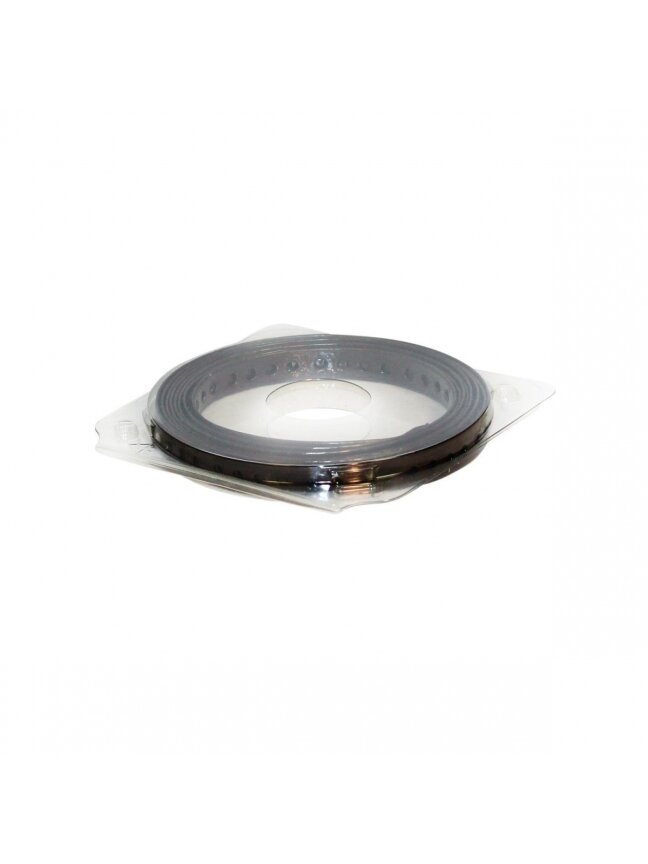 Tvirtinimo juosta, perforuota, 12 x 0.7 mm, 3 m, ruda Tvirtinimo juosta, perforuota, 12 x 0.7 mm, 3 m, ruda