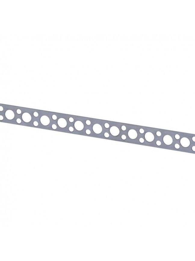 Tvirtinimo juosta, perforuota, 12 x 1 mm, 10 m 1