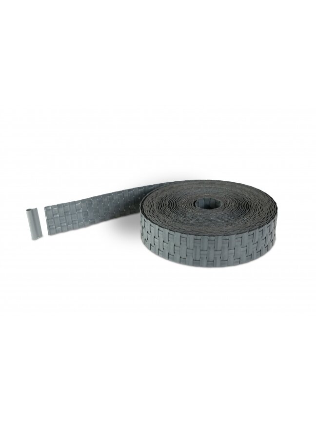 Tvoros juosta MIKKO Rattan 4,75cm x 12,75m, grafitas MK-03 1