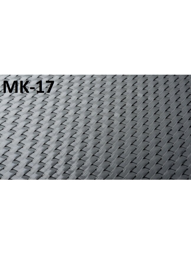 Tvoros juosta MIKKO Rattan 4,75cm x 12,75m, grafitas MK-03 10