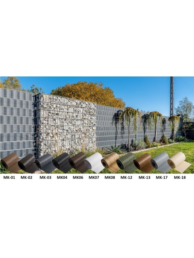 Tvoros juosta MIKKO Rattan 4,75cm x 12,75m, grafitas MK-03 5 Tvoros juosta MIKKO Rattan 4,75cm x 12,75m, grafitas MK-03 5