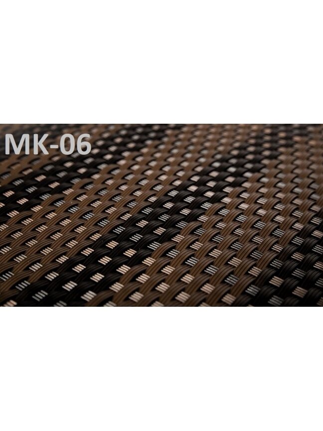 Tvoros juosta MIKKO Rattan 4,75cm x 12,75m, grafitas MK-03 7