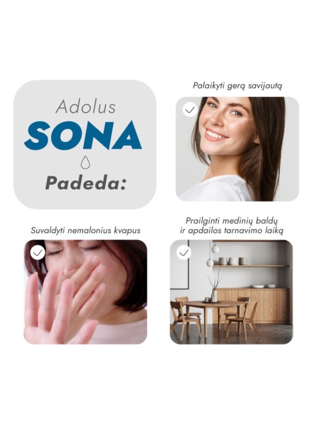 Ultragarsinis oro drėkintuvas Adolus SONA 3
