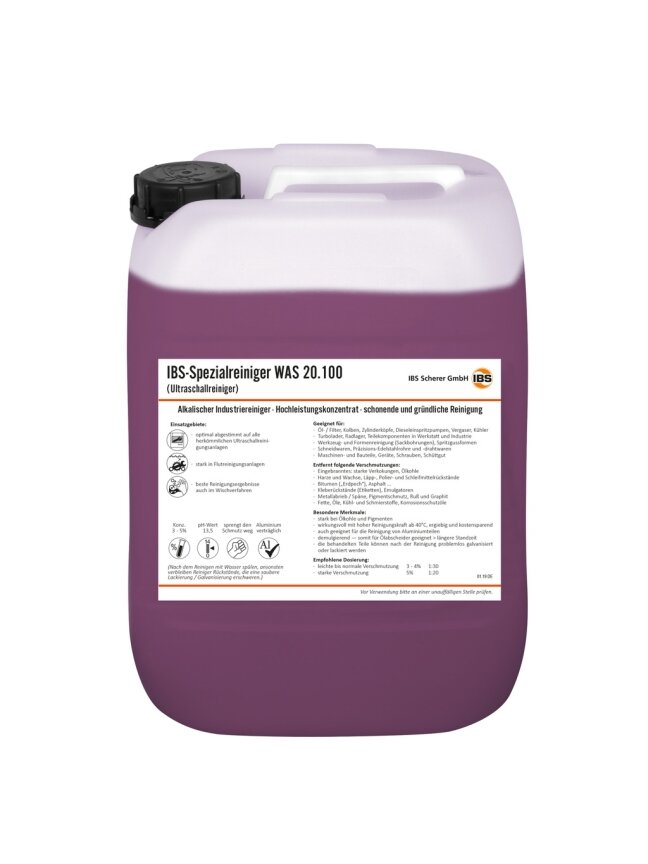 ⬡ Ultragarsinis valiklis koncentruotas 20.100 IBS 1l (20503551, IBS SCHERER GMBH) ⬡ Ultragarsinis valiklis koncentruotas 20.100 IBS 1l (20503551, IBS SCHERER GMBH)