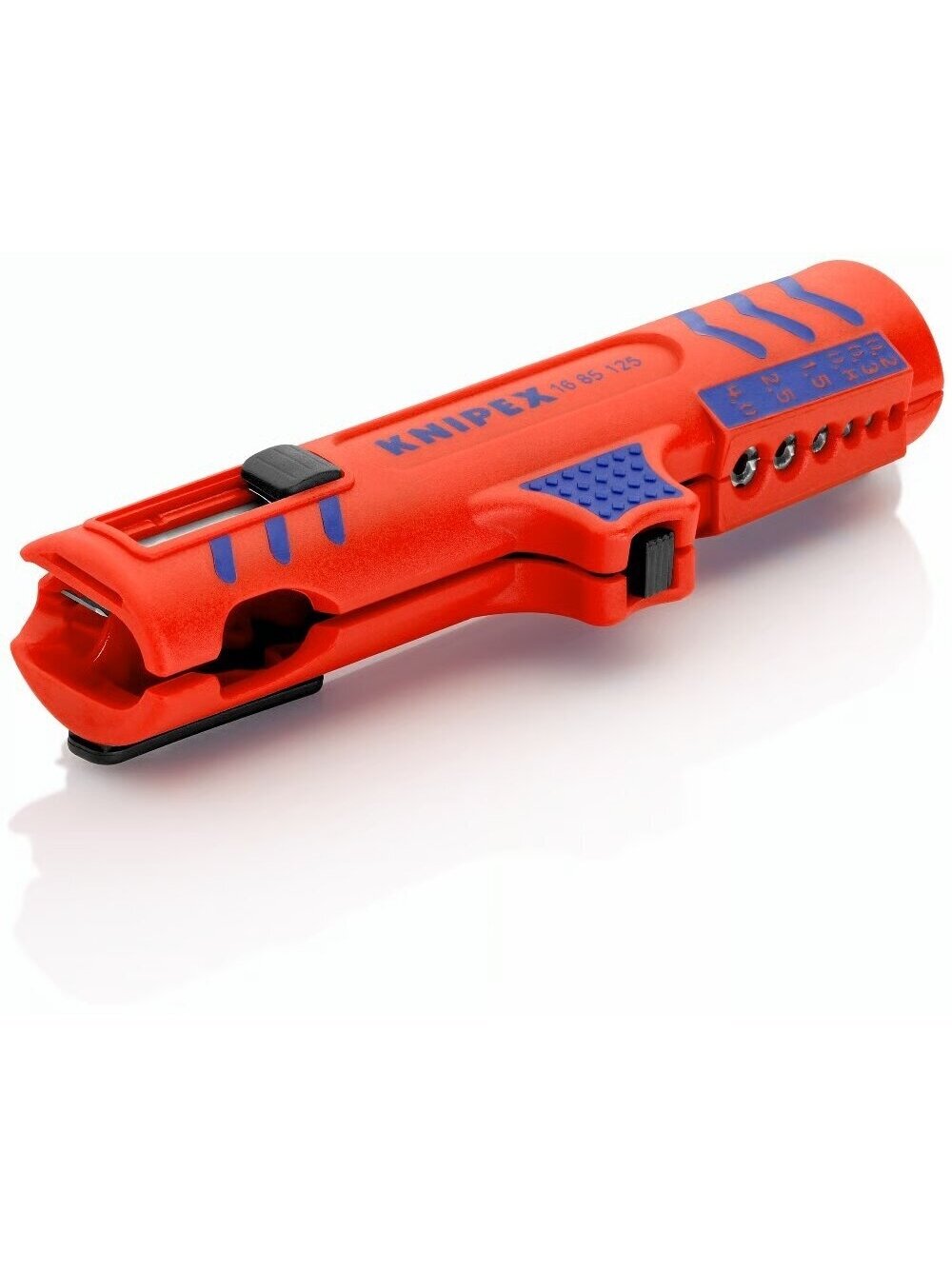 ⬡ Universalus izoliacijos nuėmimo įrankis KNIPEX (1685125SB, KNIPEX) ⬡ Universalus izoliacijos nuėmimo įrankis KNIPEX (1685125SB, KNIPEX)
