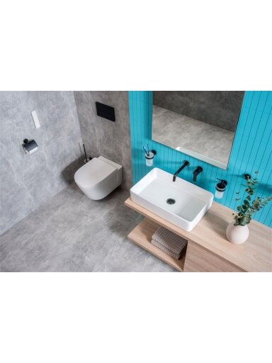 UNITAZ PAKAB RIMLESS VTXCUBITO BALTAS