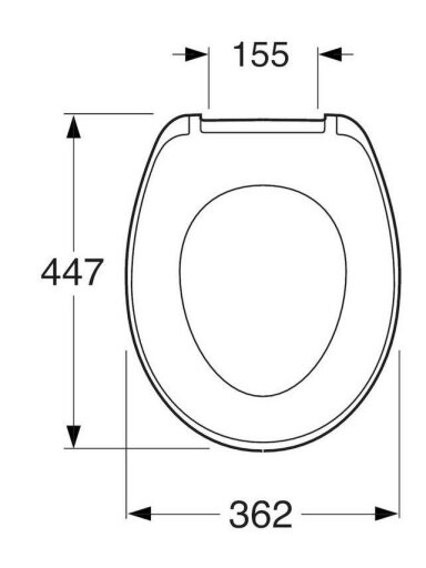 Unitazo dangtis Saval 8780g101