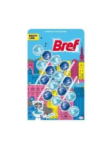 Unitazo muiliukas Bref Bratislava, 1 l, 4 vnt.