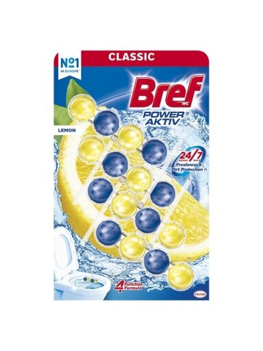 Unitazo muiliukas Bref Power Active Lemon, 200 g