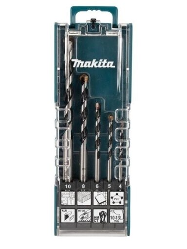 Universalių grąžtų komplektas SDS-PLUS Makita E-14249