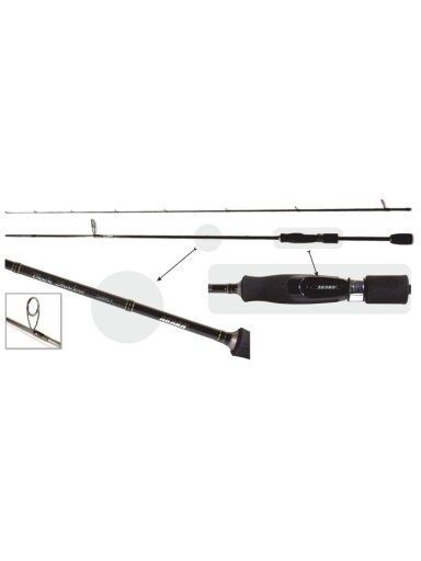 Universalus Spiningas AKARA  Black Shadow TX-30 SL1001 2X 2,44m. Testas,g - 3,5-10,5