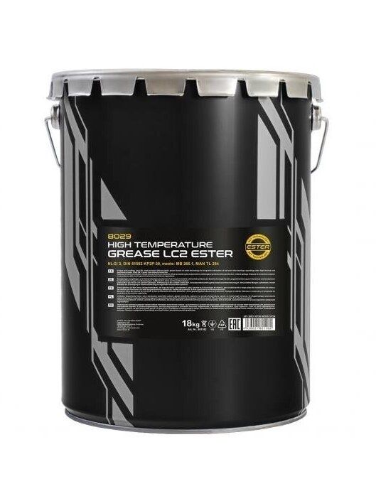 ⬡ Universalus aukštos temperatūros tepalas 18 kg MANNOL LC-2 (802918, MANNOL)